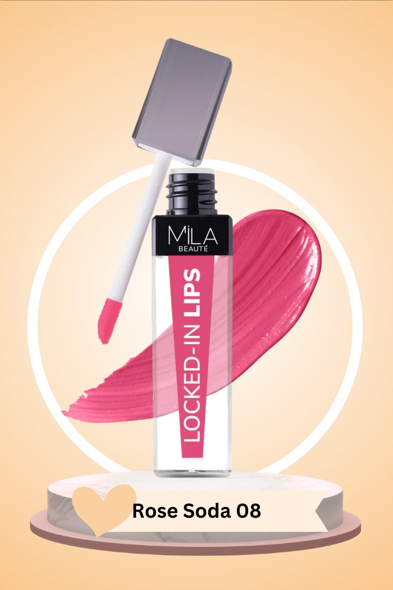 Mila Beaute 12Hr Non Transfer Locked-in Liquid Lipstick
