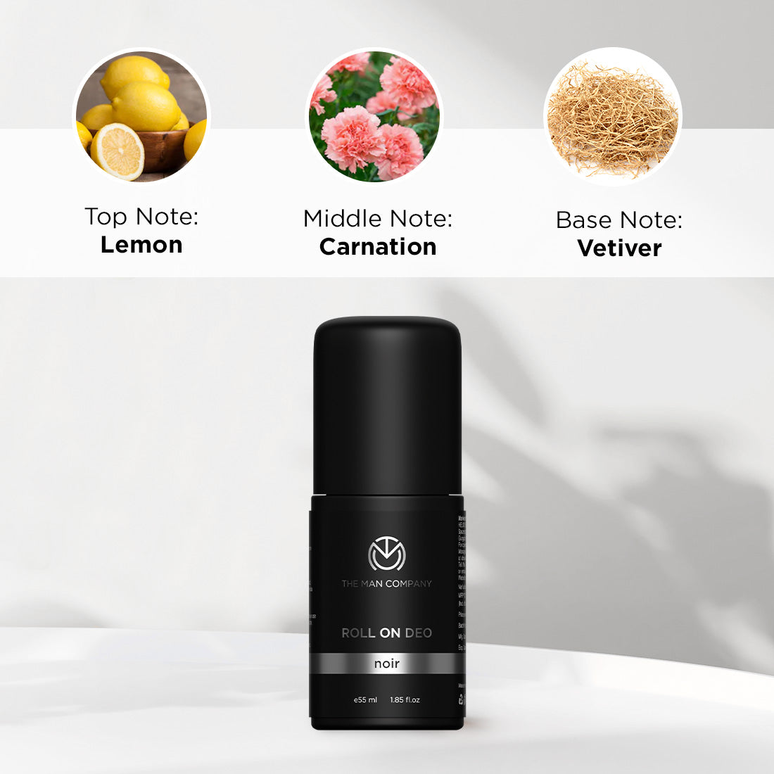 The Man Company Noir Roll On Deodorant- 55ml