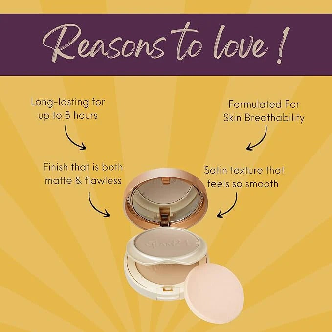 Glam21 Clear & Bright Silk Powder - Marble