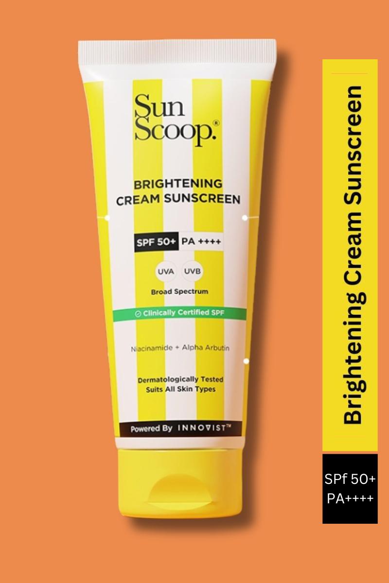 Sunscoop Skin Brightening Sunscreen SPF 50 PA++++ (45g)