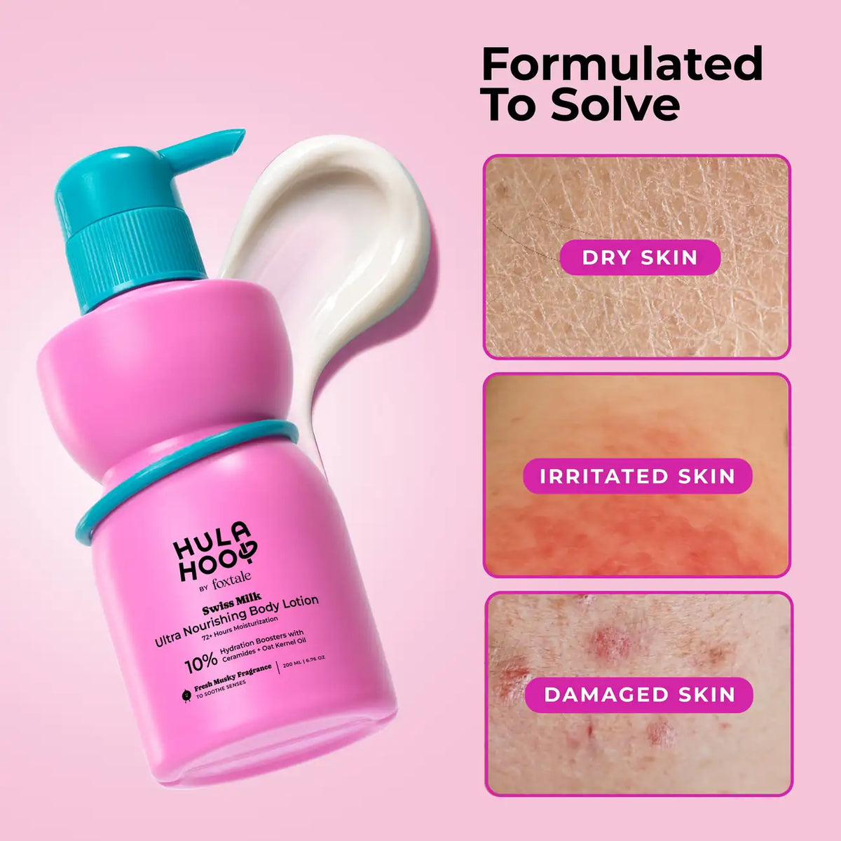Foxtale Hula Hoop Ultra Nourishing Body Lotion with Ceramides