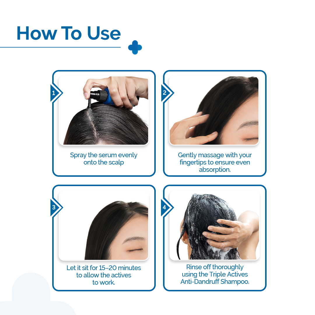 Derma Co Triple Actives Anti-Dandruff Control Combo