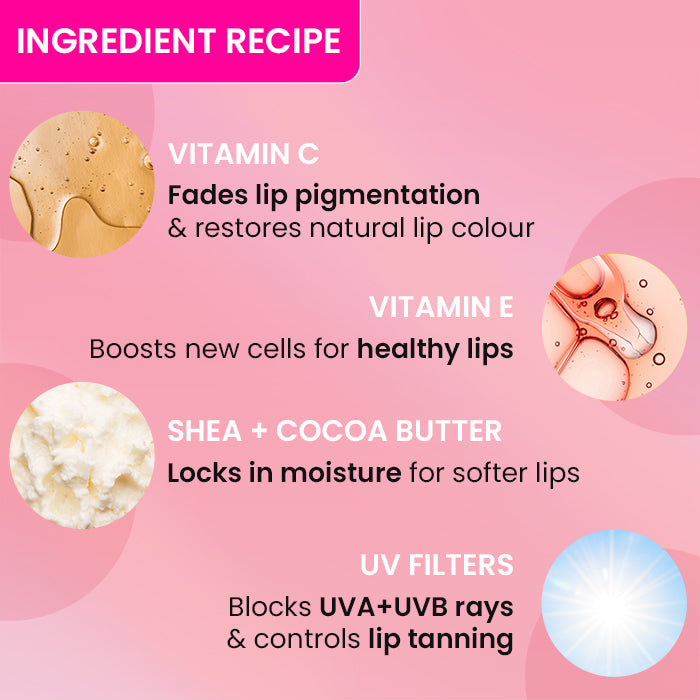 Dot & Key Vitamin C + E Gloss Boss Lip Balm In-Vivo Tested SPF 50+ PA+++ - Cocoa Mint Low Tinted