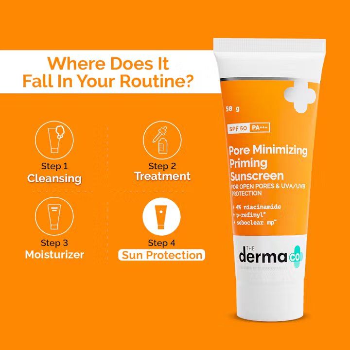 Derma Co Dark Spots Kit (3% AHA+BHA Foaming Daily Face Wash + 2% Kojic Acid Face Serum + Pore Minimizing Priming Sunscreen)