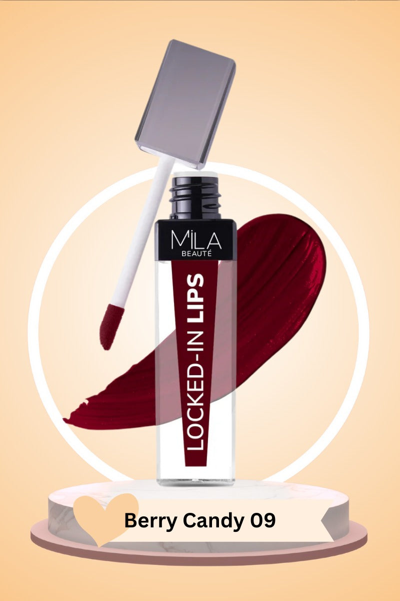 Mila Beaute 12Hr Non Transfer Locked-in Liquid Lipstick