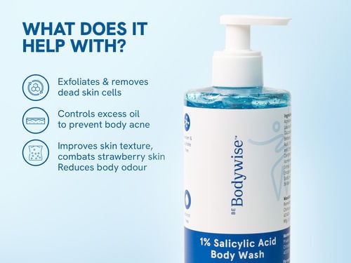 Be Bodywise 1% Salicylic Acid Body Wash - 700 ml