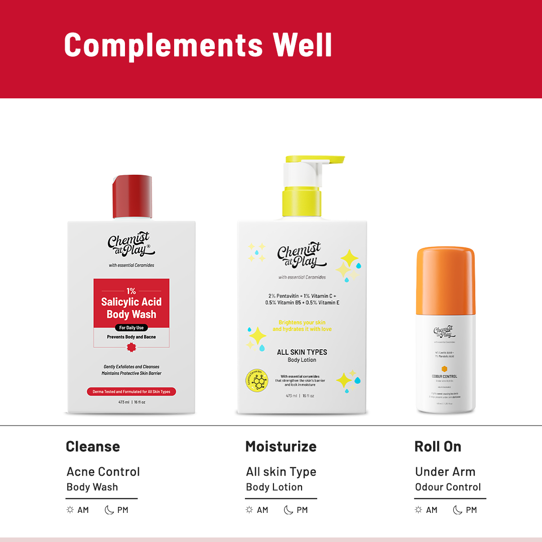 Chemist at Play Salicylic Acid Body Wash - 236 ml