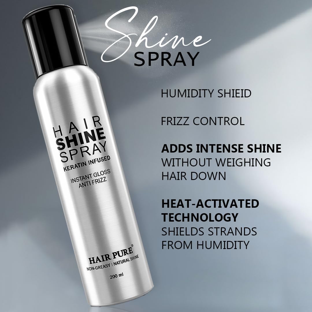 Redifyn Hair Pure Hair Shine Spray Keratin Infused - 200ml