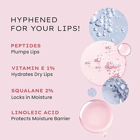 Hyphen Vitamin-Infused Peptide Lip Balm - Hazel, 10g