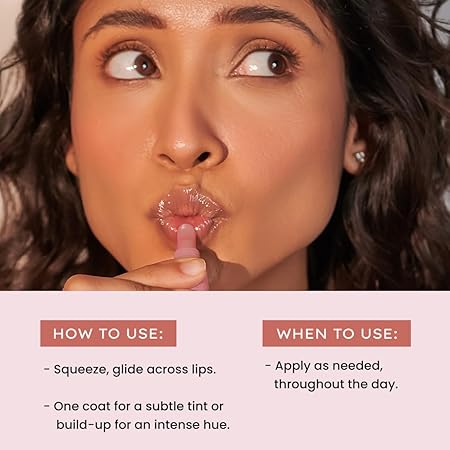 Hyphen Vitamin-Infused Peptide Lip Balm - Hazel, 10g