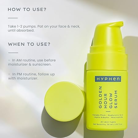 Hyphen Golden Hour Glow Face Serum - 30ml