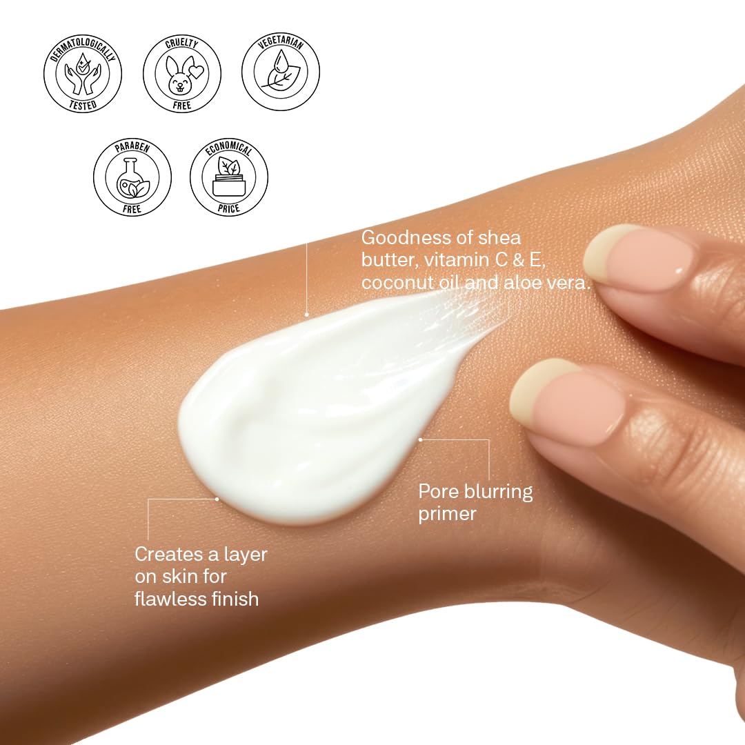 Flicka Cosmetics Silk Touch Concentrate - Primer And Moisturizer