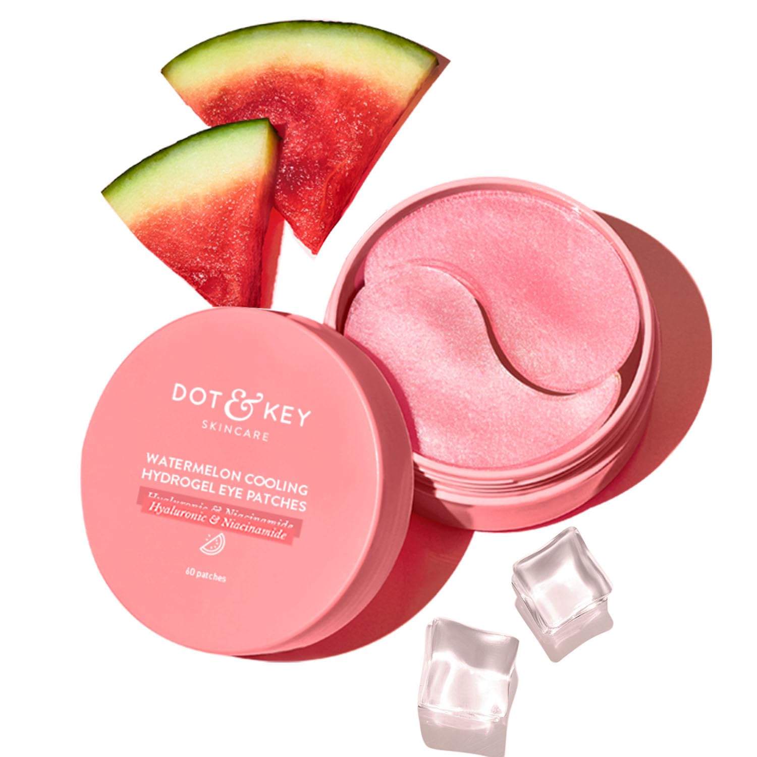 Dot & Key Watermelon Cooling Hydrogel Under Eye Patches - 60 Patches