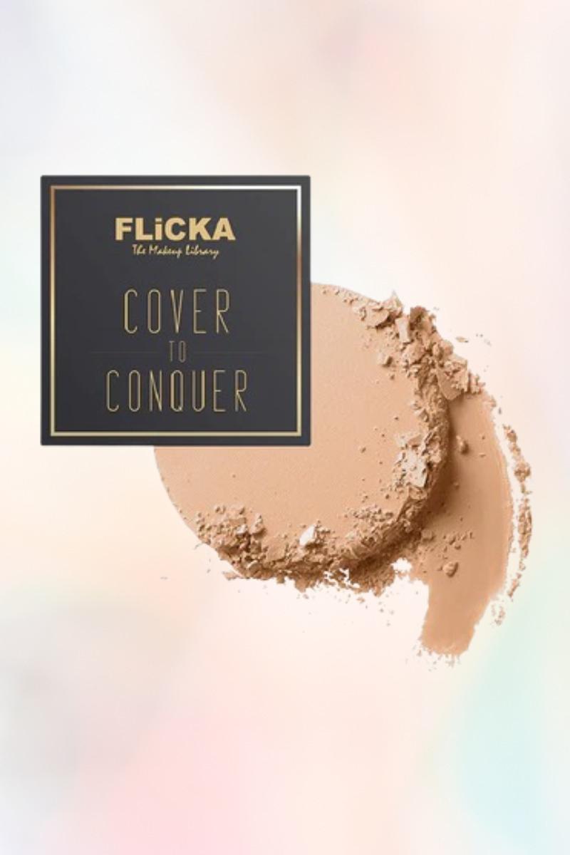 Flicka Cosmetics Cover To Conquer Compact