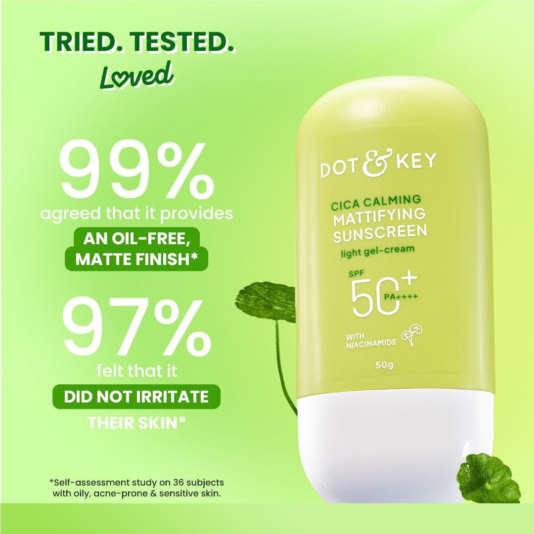 Cica Calming Mattifying Sunscreen SPF 50+ PA++++