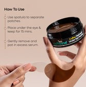 mCaffeine Coffee Hydrogel Under Eye Patches With Caffeine - 15 Pairs