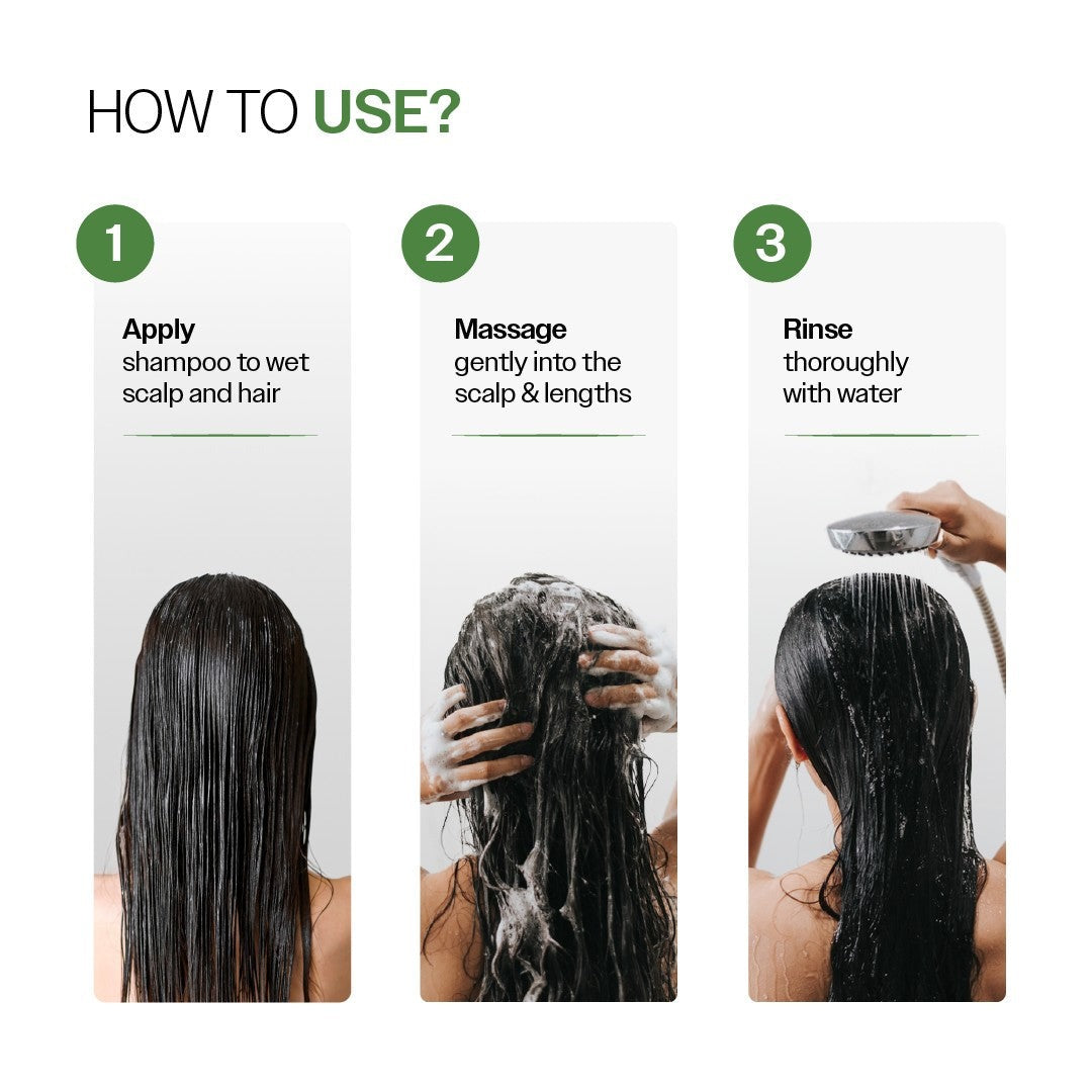 Bare Anatomy Anti Dandruff Shampoo with Salicylic Acid & Biotin - Pack of 2
