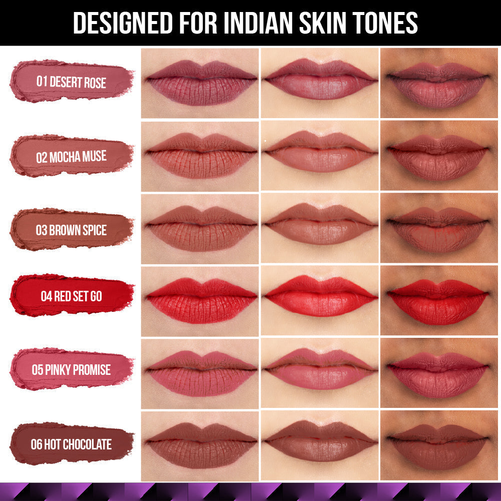 Staze Velvet Kiss Bullet Lipstick