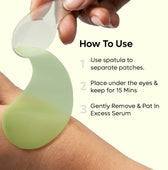 mCaffeine Green Tea Hydrogel Under Eye Patches - 15 Pairs