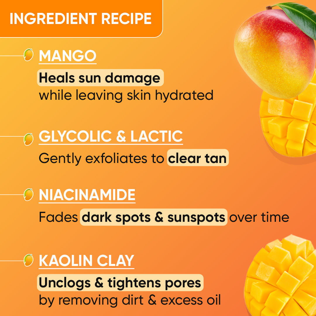 Dot & Key Mango Detan Clay Mask - 70g