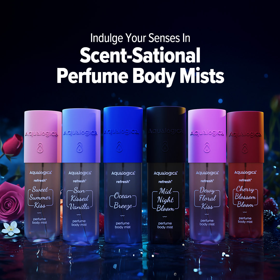 Aqualogica Refresh+ Mid Night Bloom Perfume Body Mist - 150ml