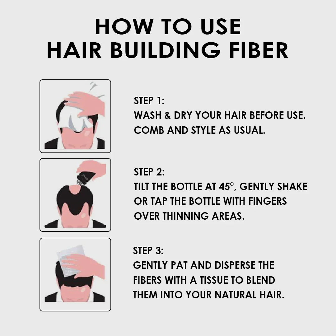 Redifyn Hair Pure Hair Building Fiber Black - 20g