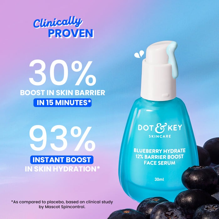 Dot & Key Blueberry Hydrate 12% Barrier Boost Face Serum - 30ml