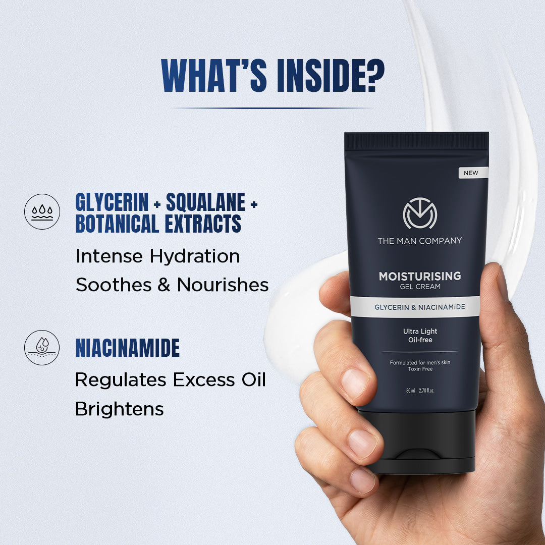 The Man Company Moisturising Gel Cream