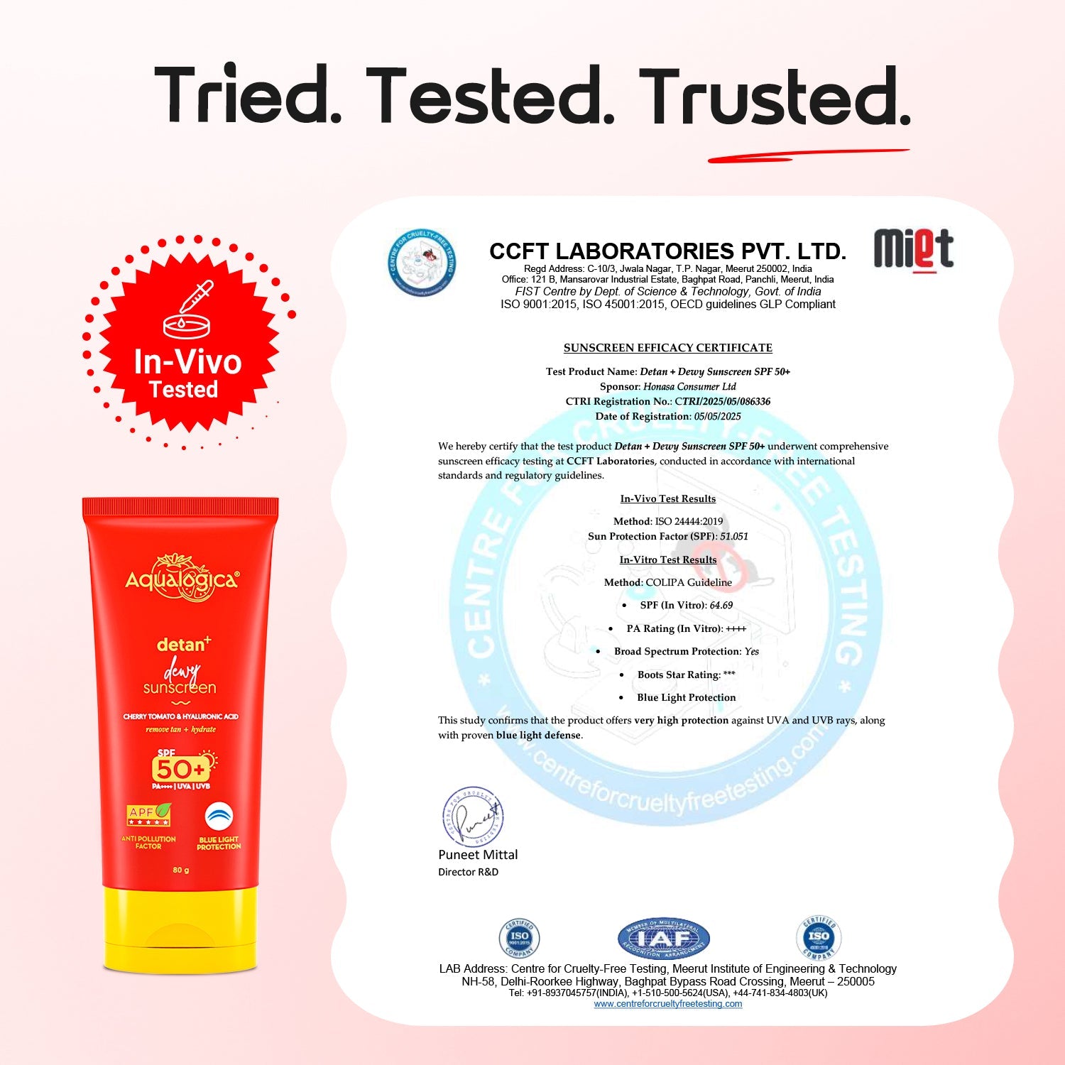 Aqualogica Detan+ Dewy Gel Sunscreen Spf 50+ Pa++++