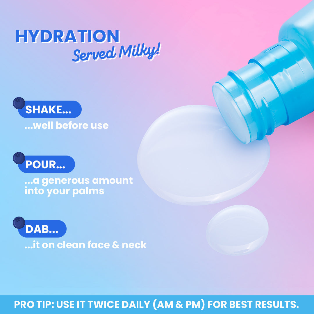 Dot & Key Blueberry Hydrate Barrier Repair Milk Face Toner - 150ml