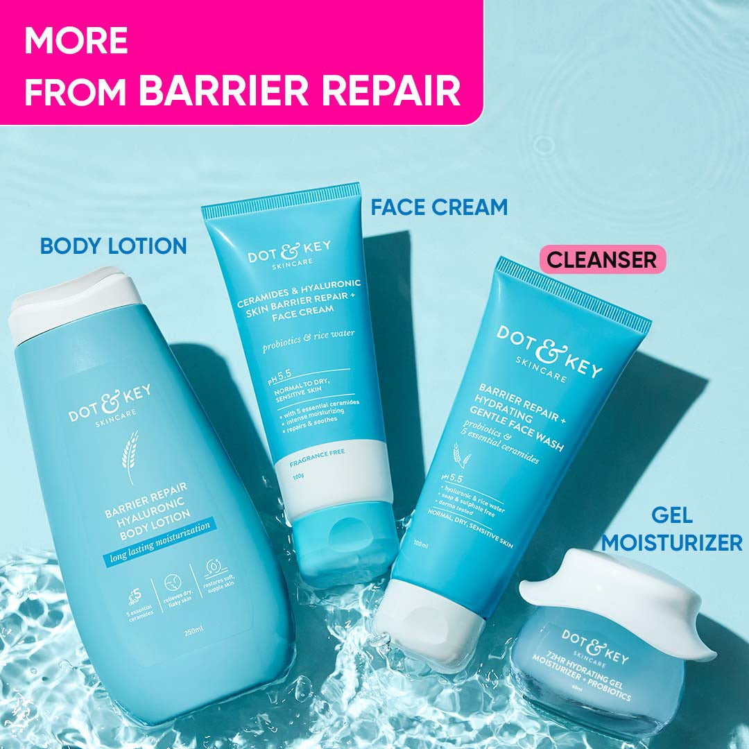Dot & Key Barrier Repair Face Wash - Pack of 2 - 350ml