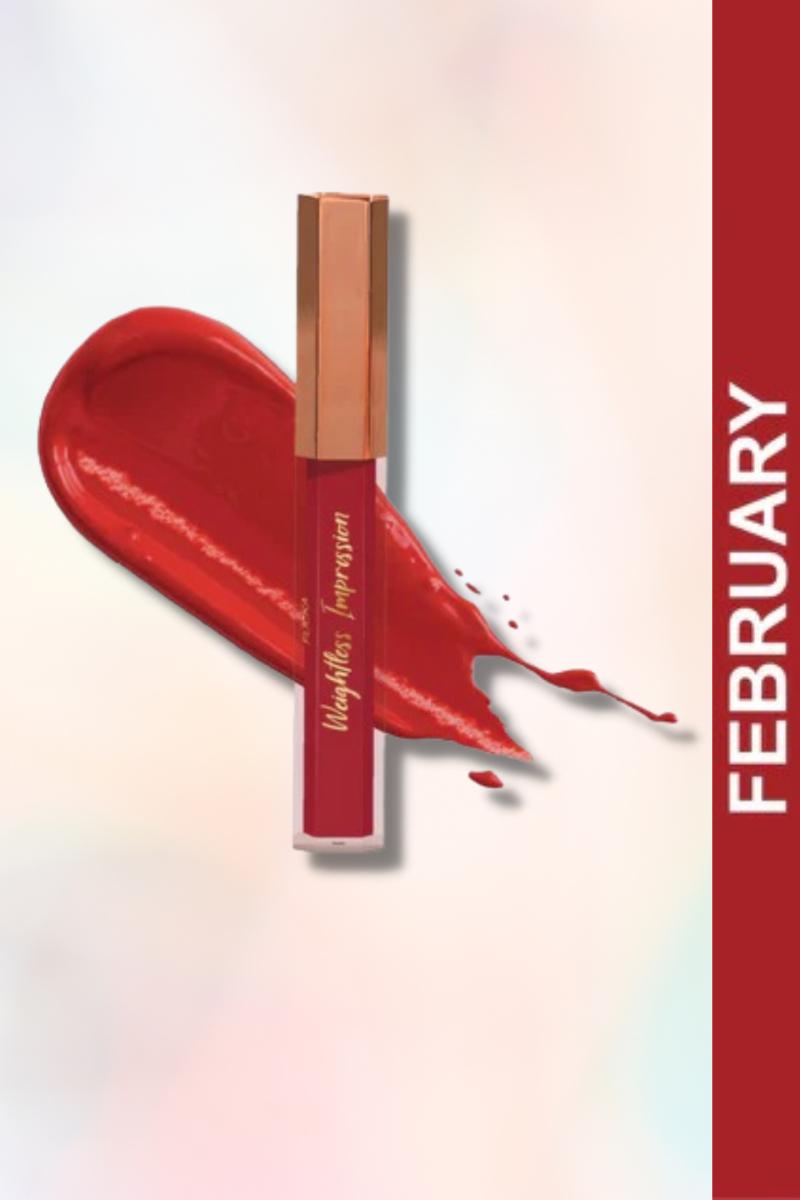 Flicka Cosmetics Weightless Impression Matte Liquid Lipstick - 02 February