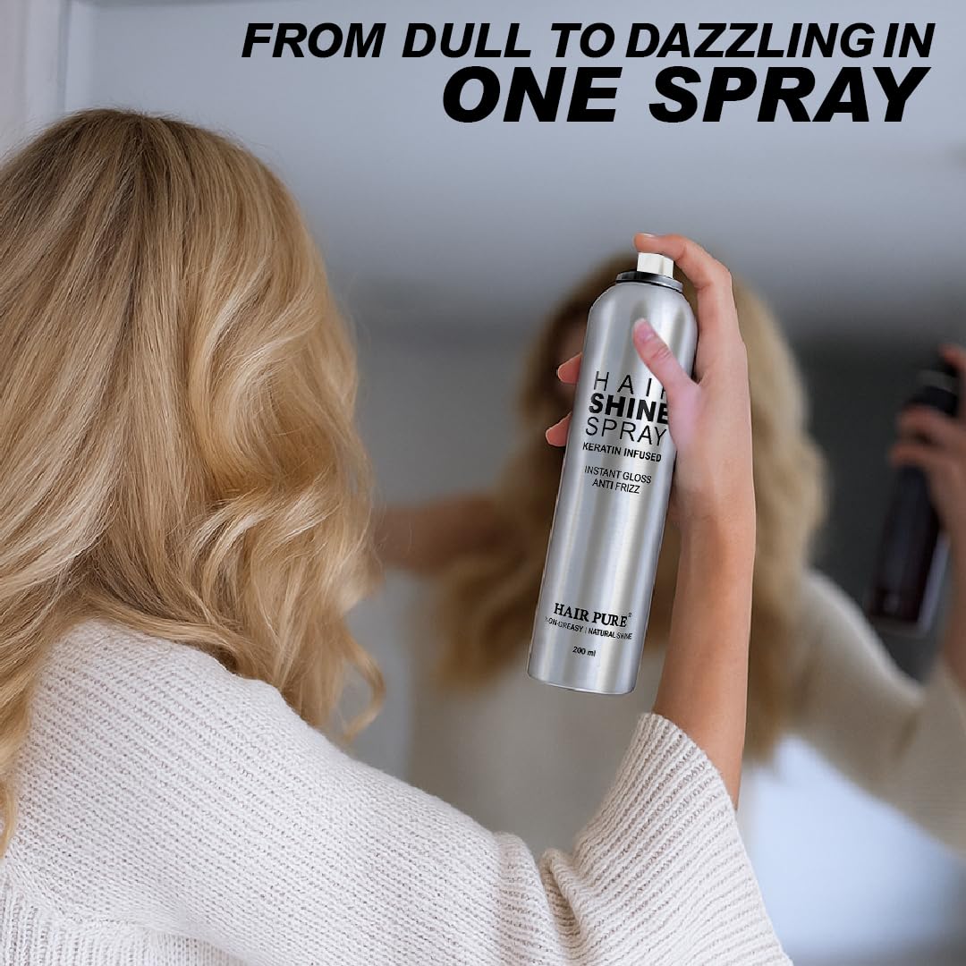 Redifyn Hair Pure Hair Shine Spray Keratin Infused - 200ml