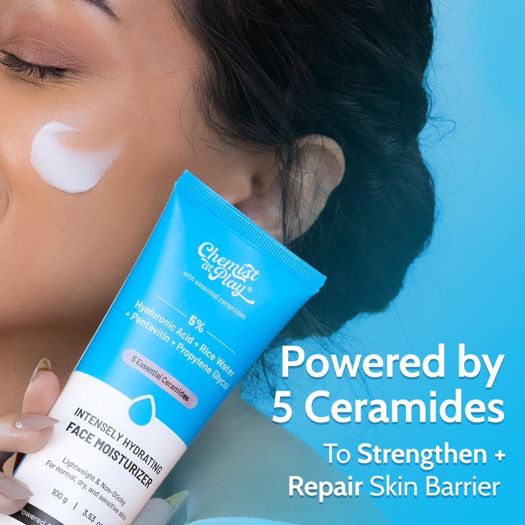 Chemist at Play Intensely Hydrating Face Moisturizer with Hyaluronic Acid