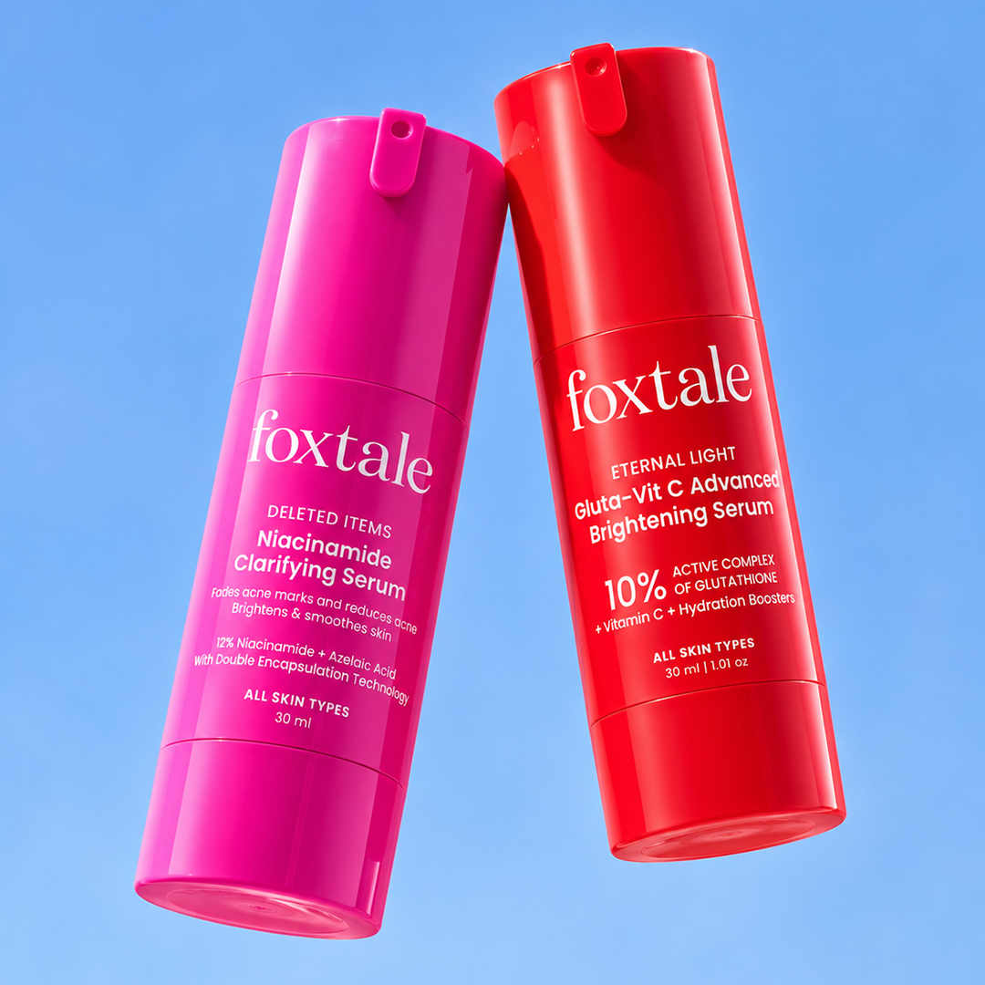 Foxtale 12% Niacinamide Serum + 10% Vit C Gluta Serum (combo)