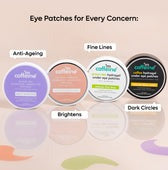 mCaffeine Green Tea Hydrogel Under Eye Patches - 15 Pairs