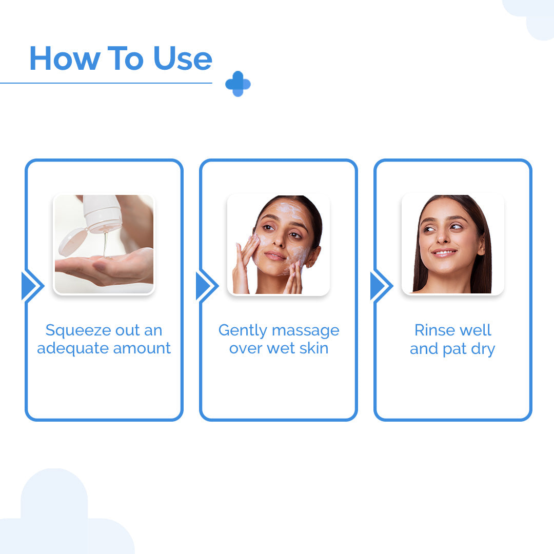 Derma Co Pore Minimizing Clay Daily Face Wash with 1% Niacinamide & 2% PHA - 100ml