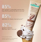 mCaffeine Pore Clear Coffee Cookie Face Scrub - 100gm
