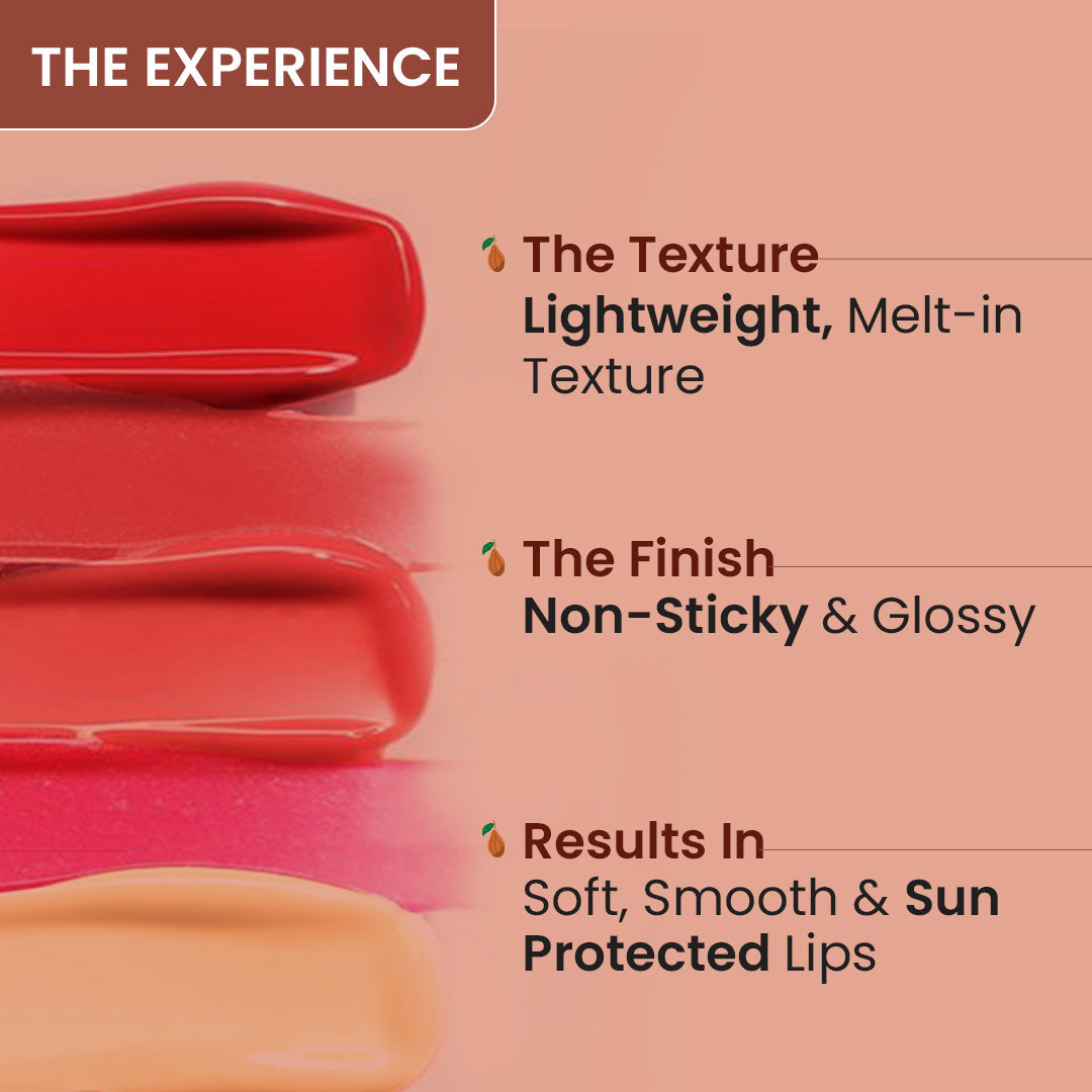 Dot & Key Vitamin C + E Gloss Boss Lip Balm In-Vivo Tested SPF 50+ PA+++ - Cocoa Mint Low Tinted
