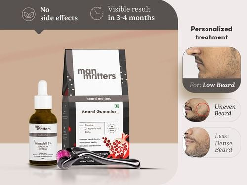 Man Matters Beard & Hair Power Pack