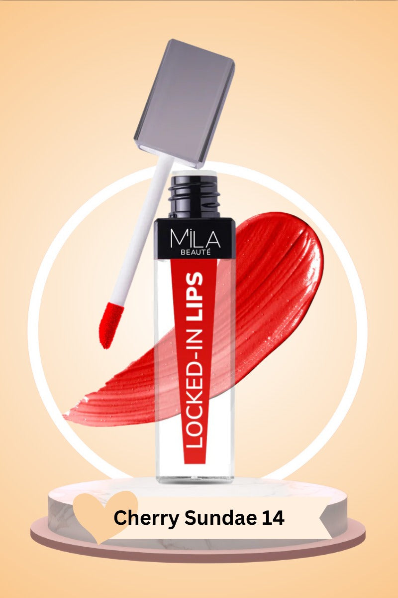 Mila Beaute 12Hr Non Transfer Locked-in Liquid Lipstick