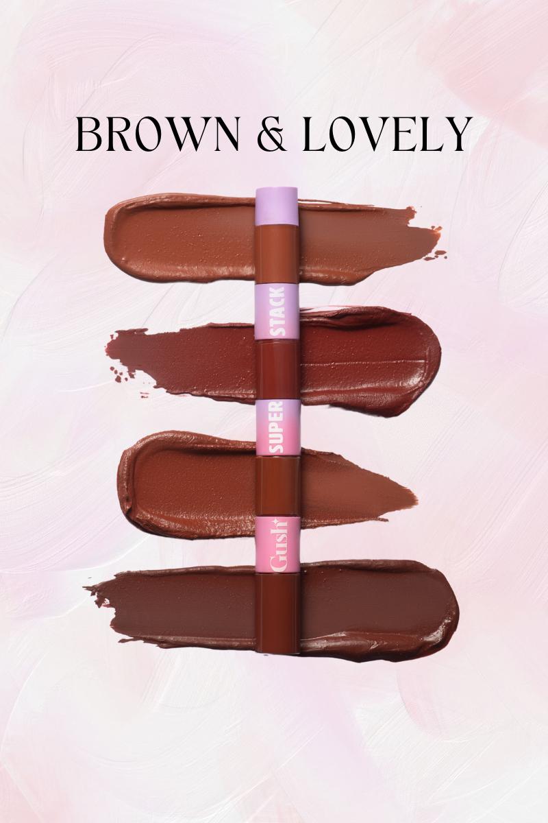 Gush Beauty Gush x Palak Tiwari - Super Stack- Brown & Lovely
