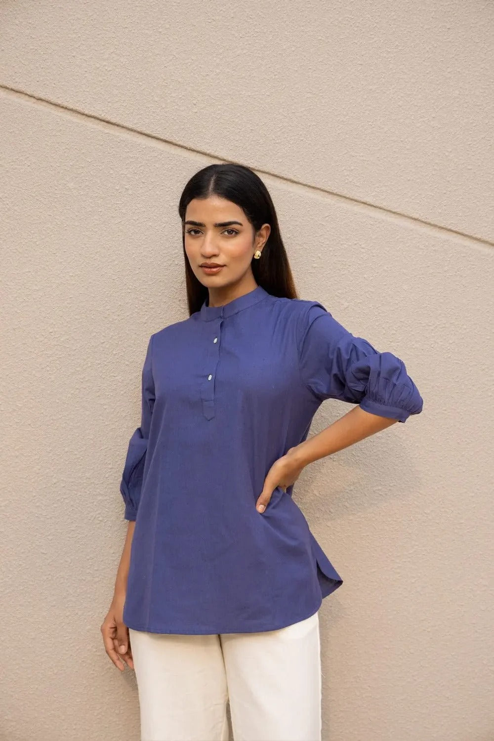 Sugnaa Short Kurta - Royal Blue