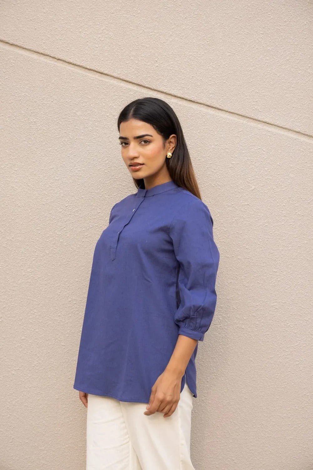 Sugnaa Short Kurta - Royal Blue