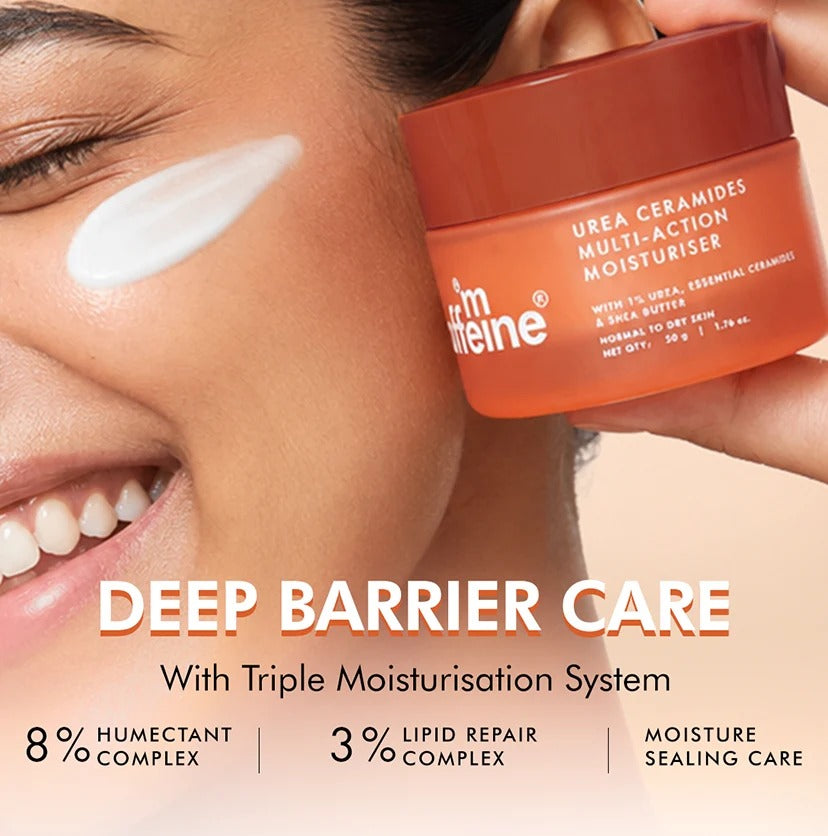 mCaffeine Multi-Action Moisturiser with Urea & Ceramides - 50g