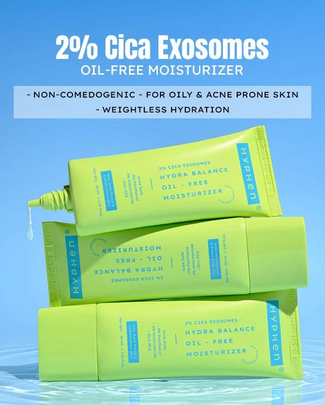 Hyphen 2% cica exosomes oil-free moisturizer - 100ml