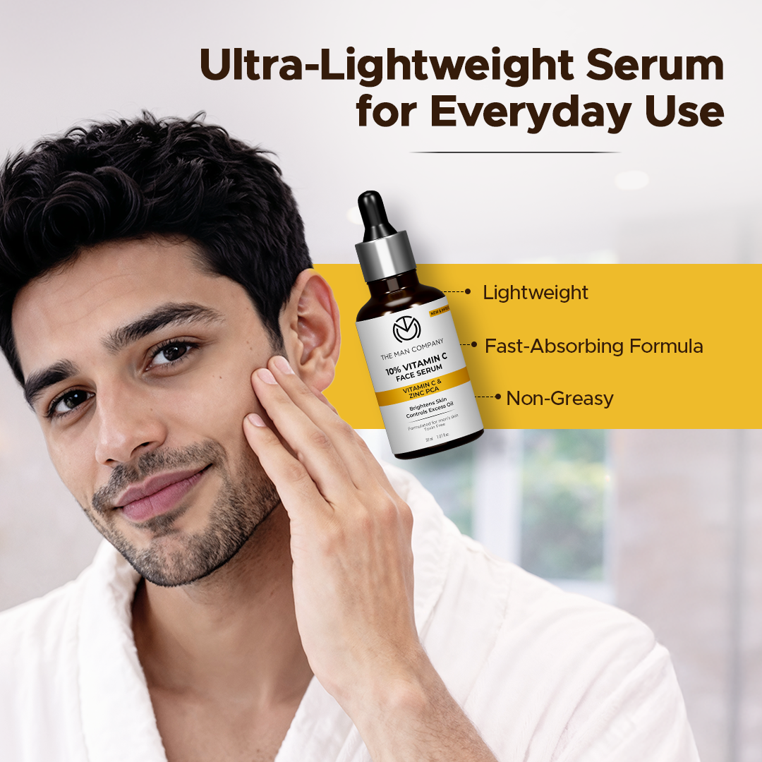 The Man Company 10% Vitamin C Face Serum for Man