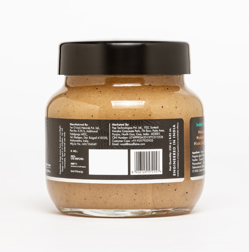 mCaffeine Coffee Sugar Body Scrub With Coconut