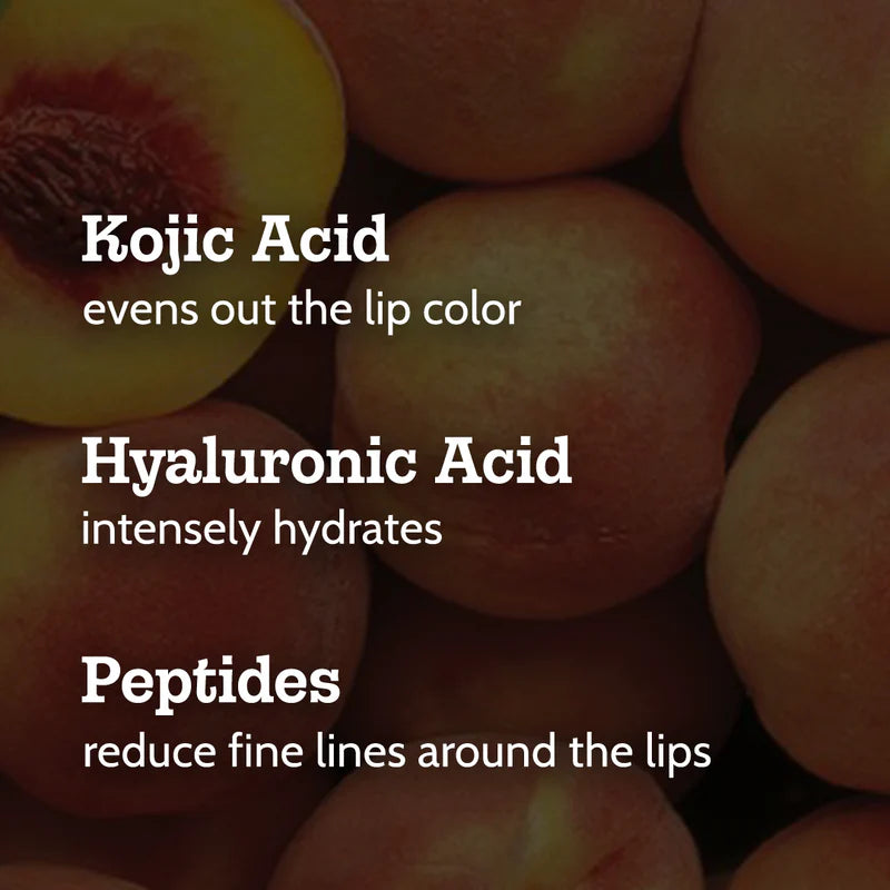 Chemist at Play Ceramides + 2% Kojic Acid Tinted Lip Balm SPF 50 PA++++ - Peach