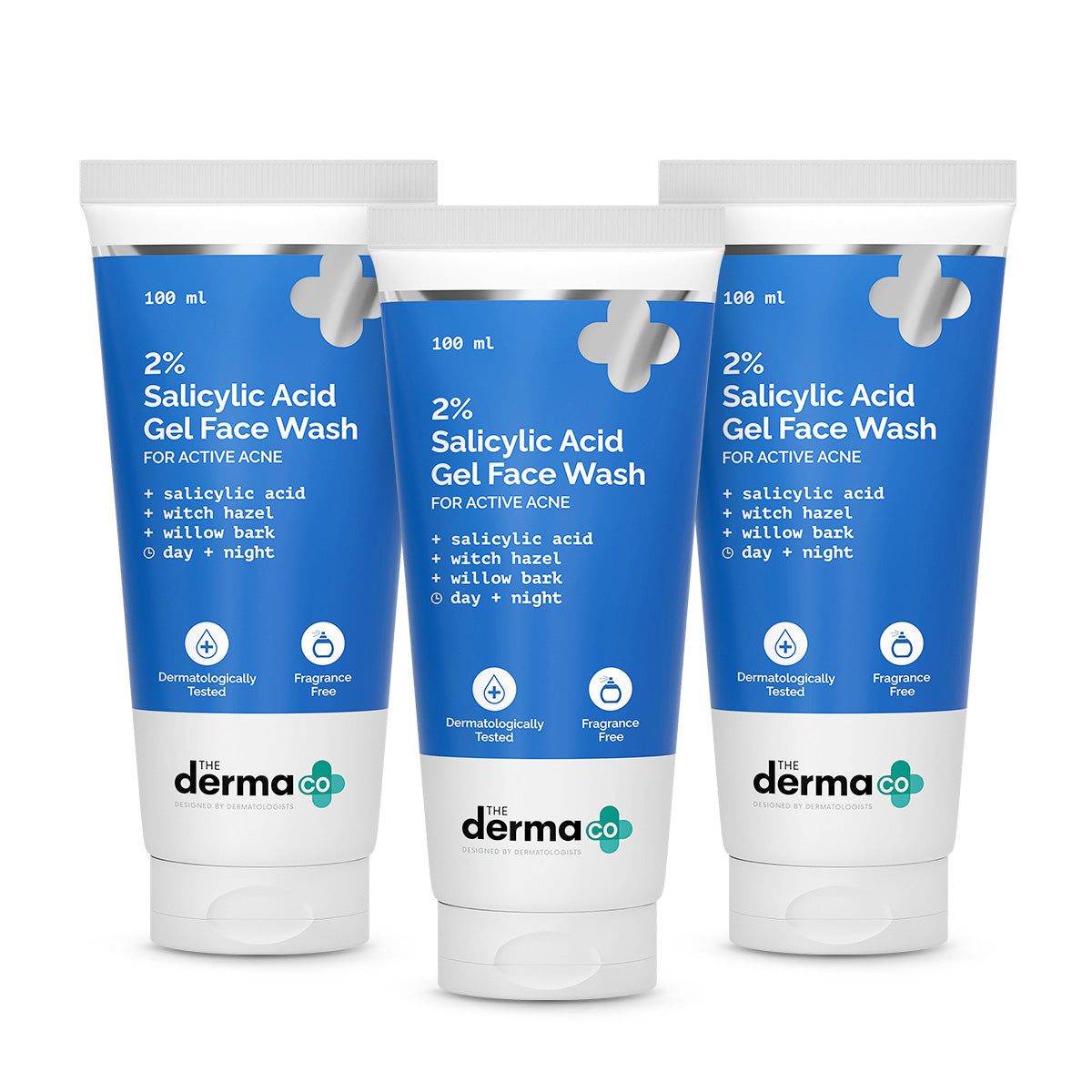Derma Co 2% Salicylic Acid Gel Face Wash with Salicylic Acid & Witch Hazel